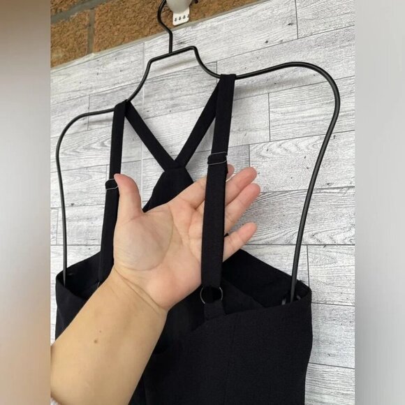 Dress The Population Black Brandy Halter Mermaid Midi Dress XS - Picture 10 of 15